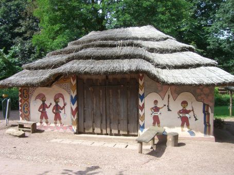 Berg en Dal : Afrika Museum, Freilichtmuseum, Afrikanisches Dorf